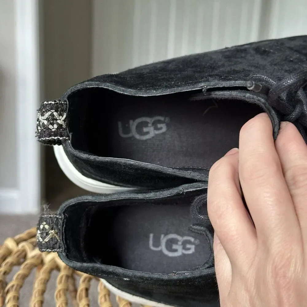 UGG Freamon Chukka Boot, Men's Size 7.5 M, Black Sneaker Style Shoes